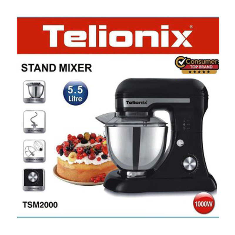 همزن کاسه دار تلیونیکس مدل TELIONIX TSM2000