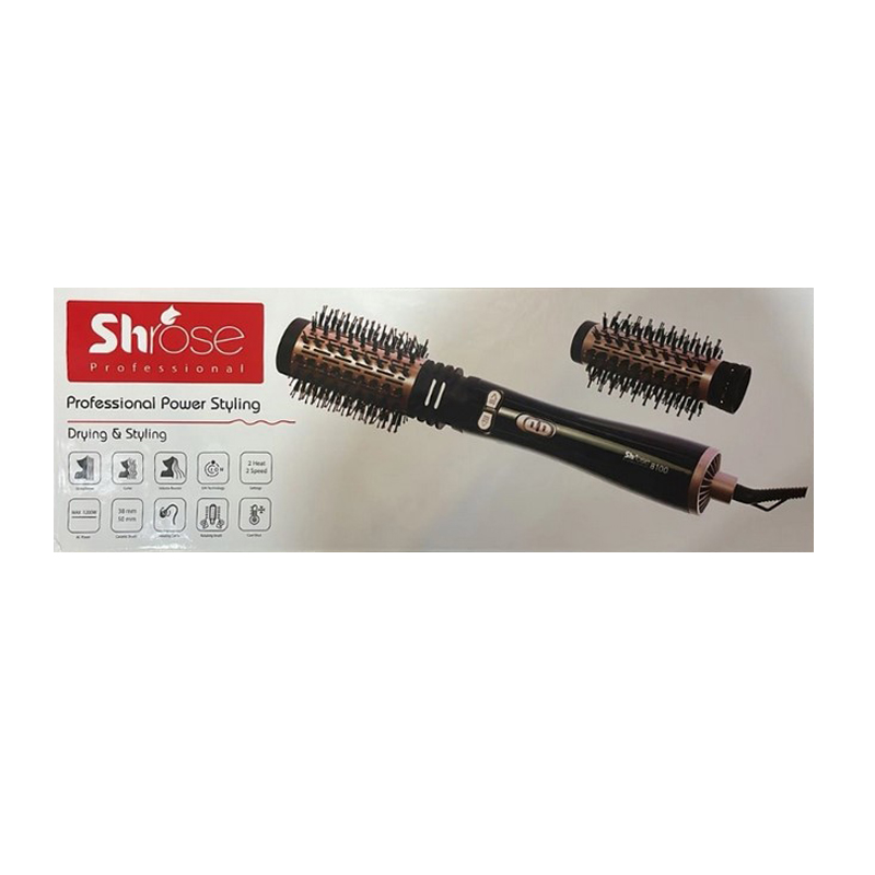 سشوار برس‌دار چرخشی شی رز SHROSE SH-100