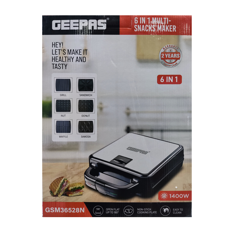 ساندویچ ساز جیپاس GEEPAS GSM-36528N